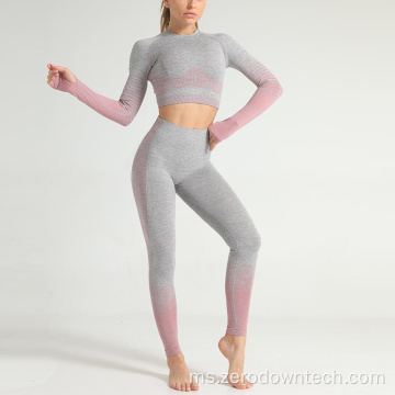 Pakaian Yoga Pakaian Sukan Aktif Tersuai Wanita Seksi